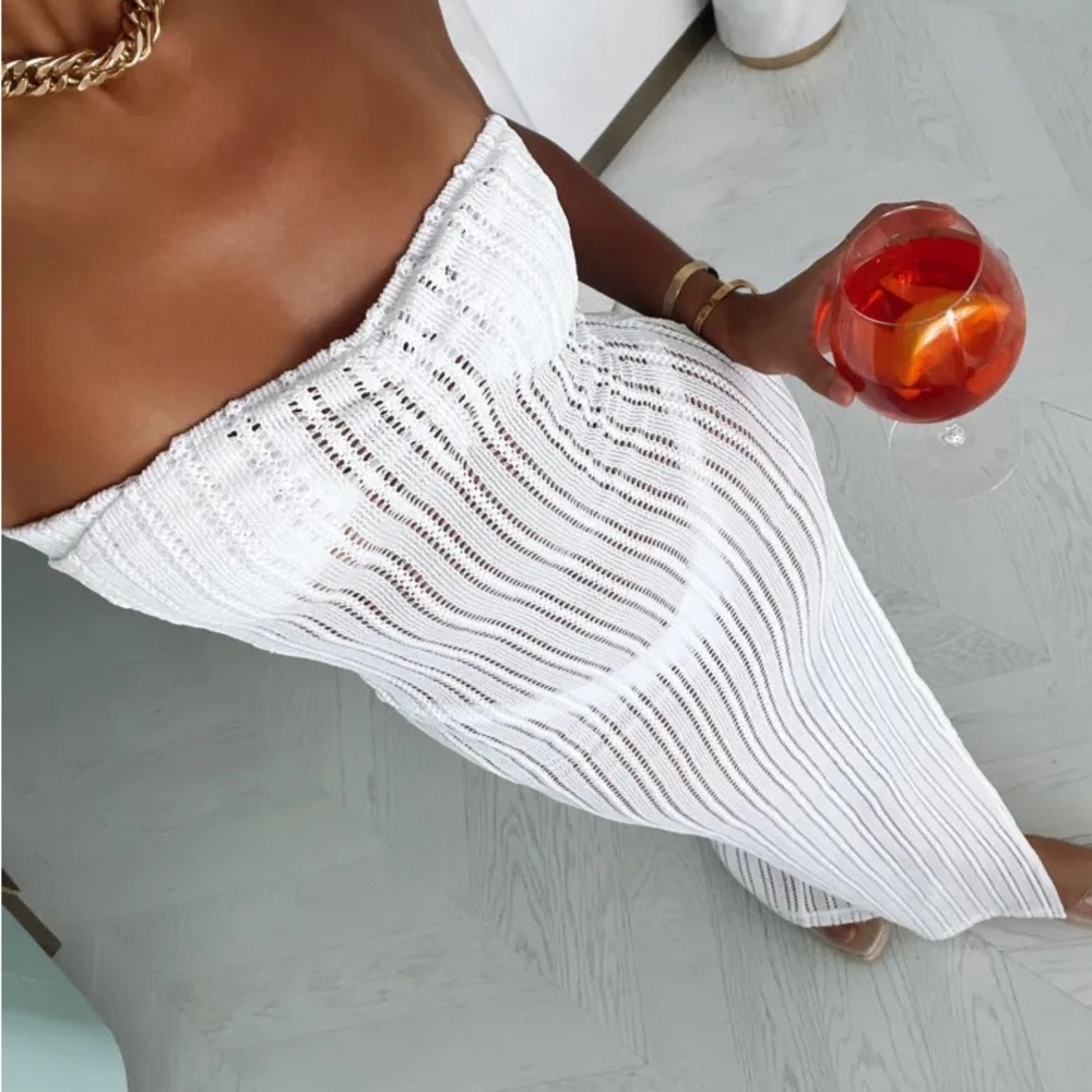 Paradise Feeling Maxi Beach Cover Up Dress